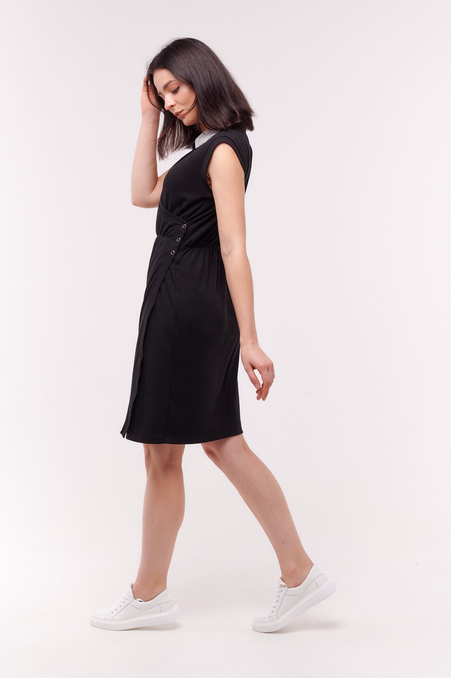 Adaptive Celine Dress | Post Surgery Dress | Wheelchair Dress | Surgical Recovery Robe | Lightweight Robe