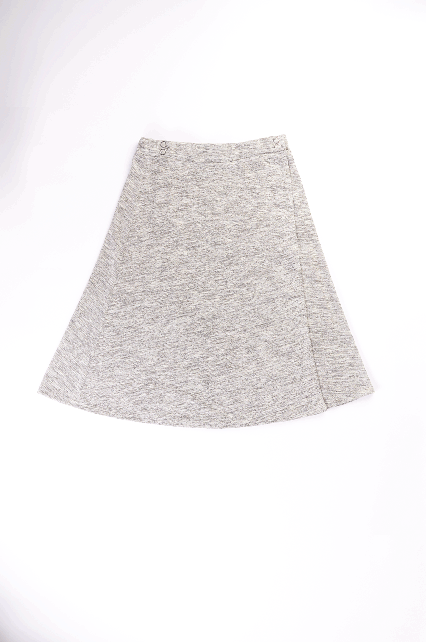 Scarlet Wrap Skirt Cream