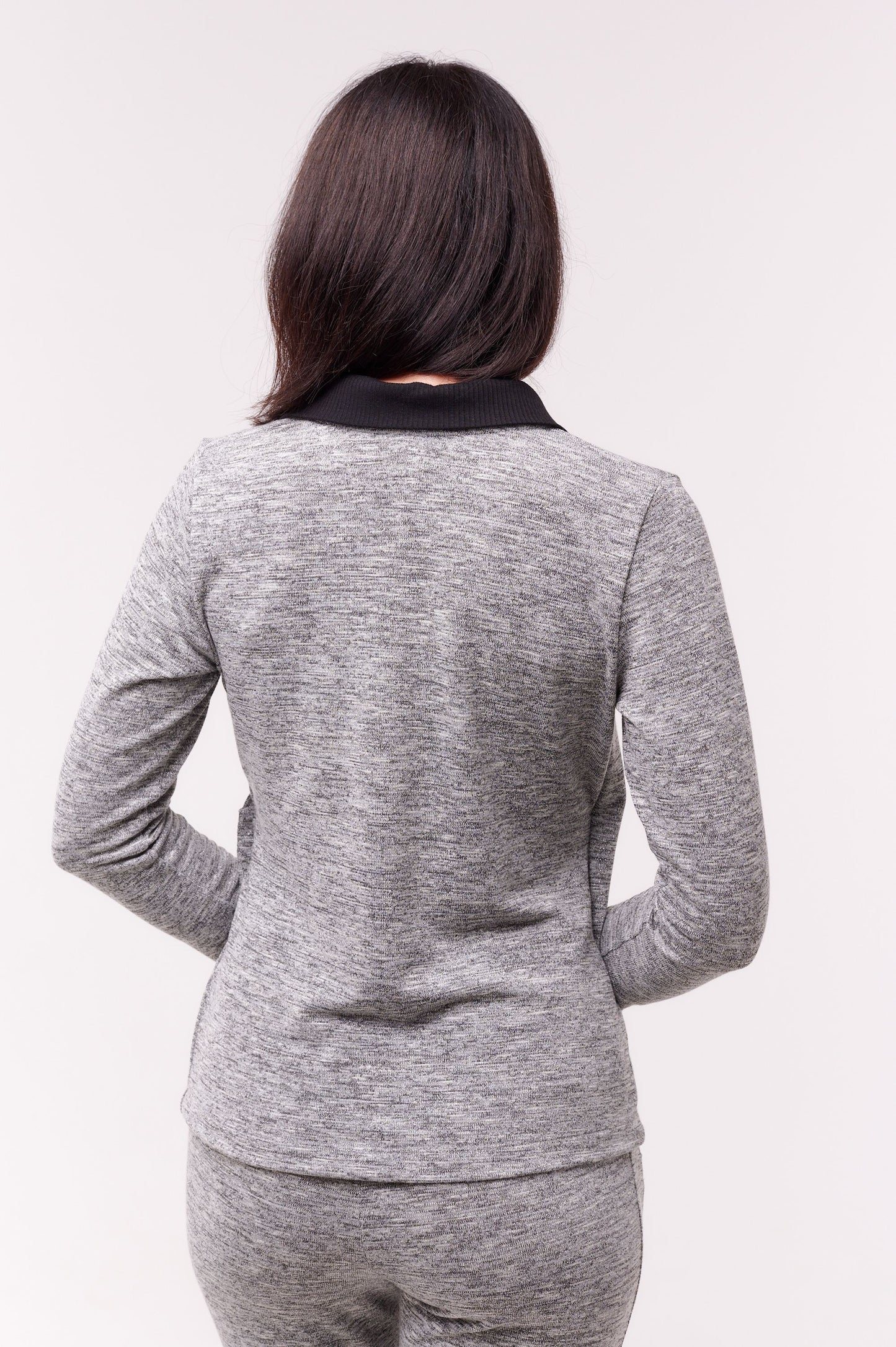 Sophia Wrap Top Silver