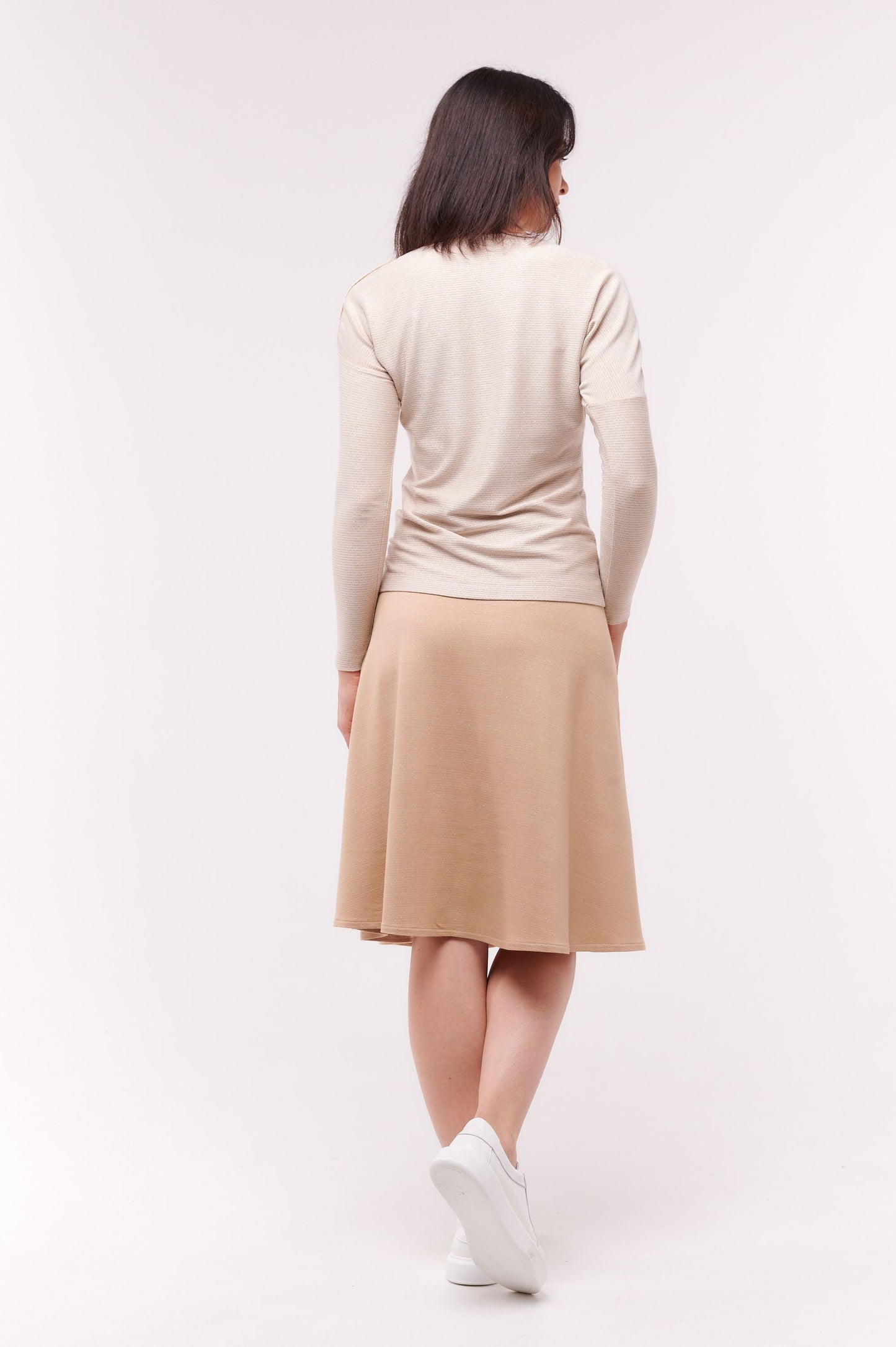 Scarlet Wrap Skirt Cream