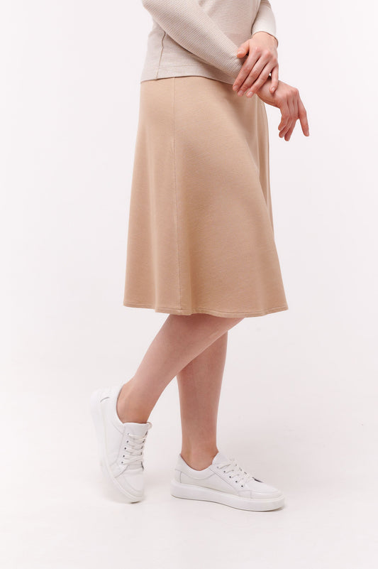 Scarlet Wrap Skirt Cream