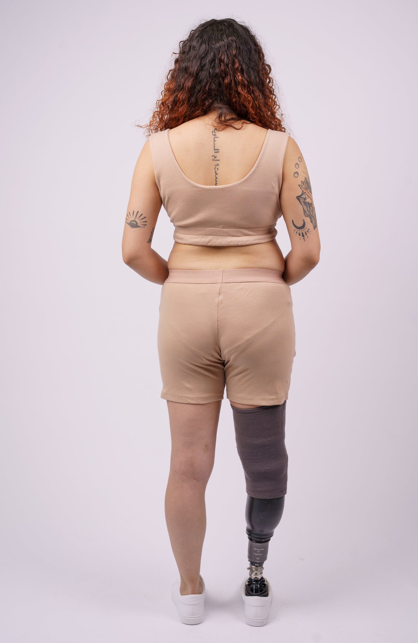 Sabrina Fitness & Leisure Shorts Cream Active