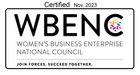 Wbe certif logo