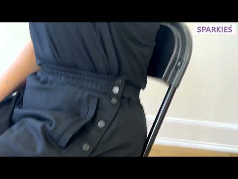 Adaptive Pants With Full Side Seam Opening on Snaps – SPARKIES