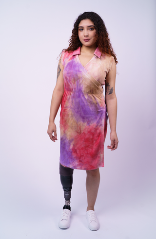 Adaptive Celine Dress Tie Dye
